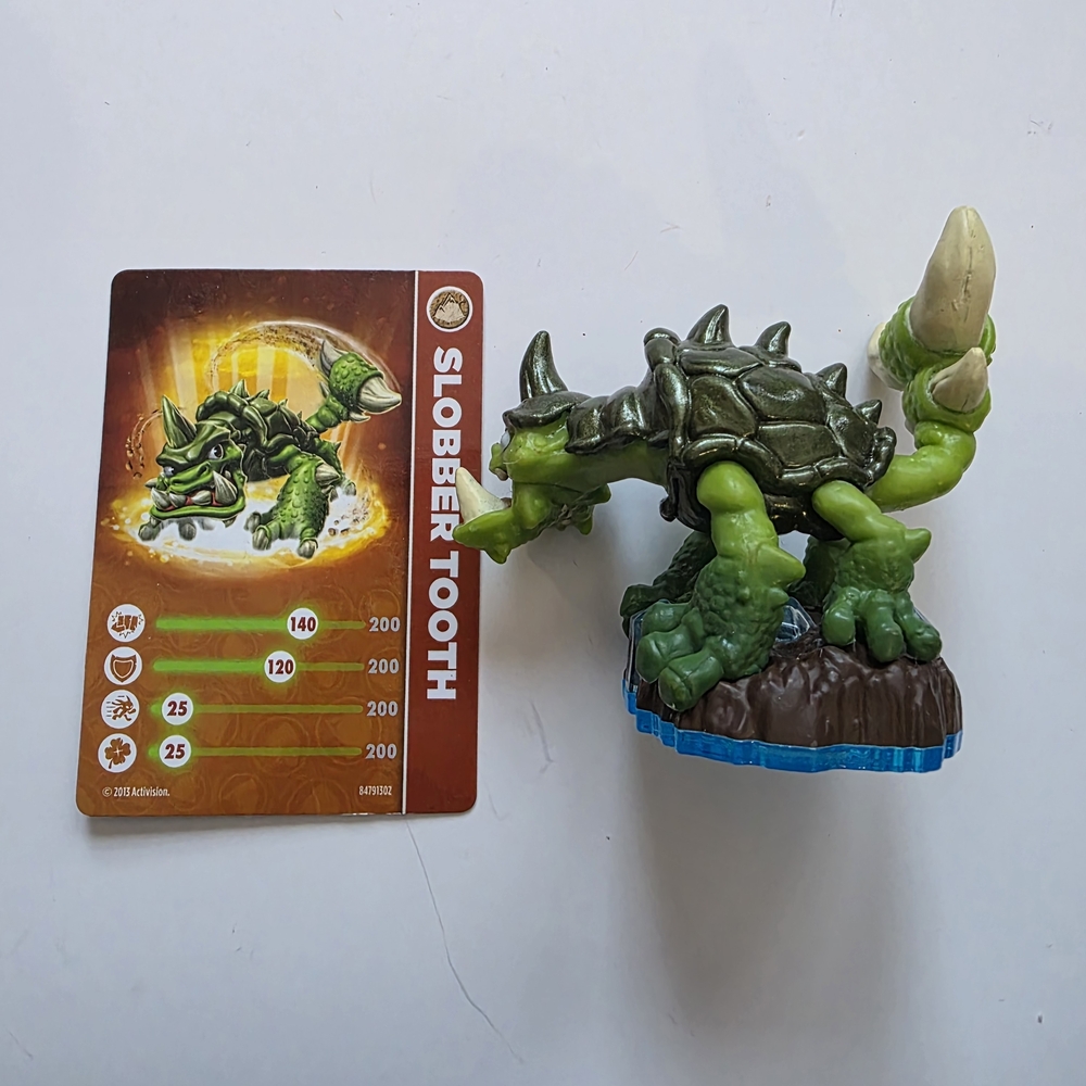 4 For 20 Skylanders Swap Force Slobber Tooth Figure